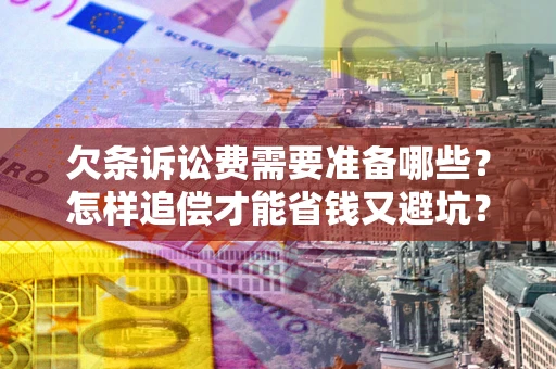 济南欠条诉讼费需要准备哪些？怎样追偿才能省钱又避坑？