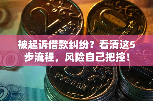 济南被起诉借款纠纷？看清这5步流程，风险自己把控！